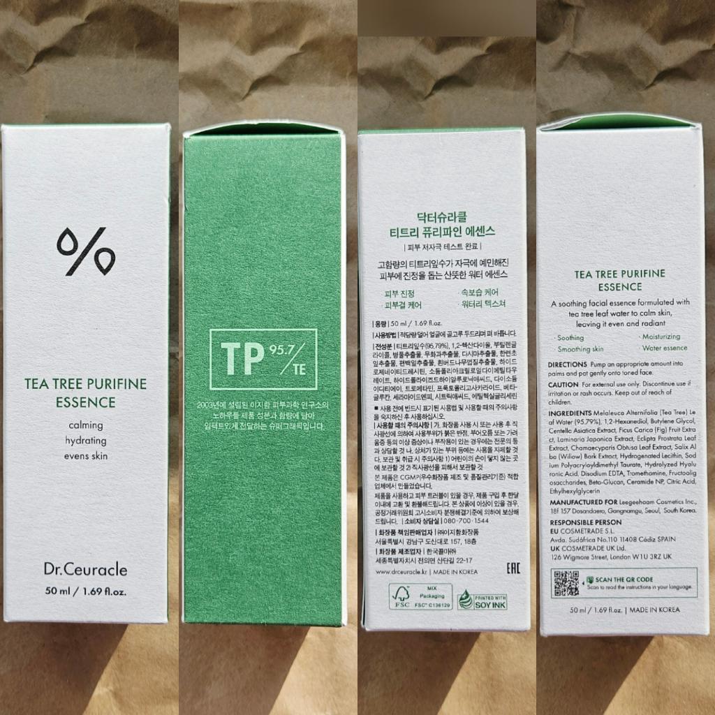 Dr. Ceuracle Tea Tree Purifine 95 Essence Эссенция с чайным деревом