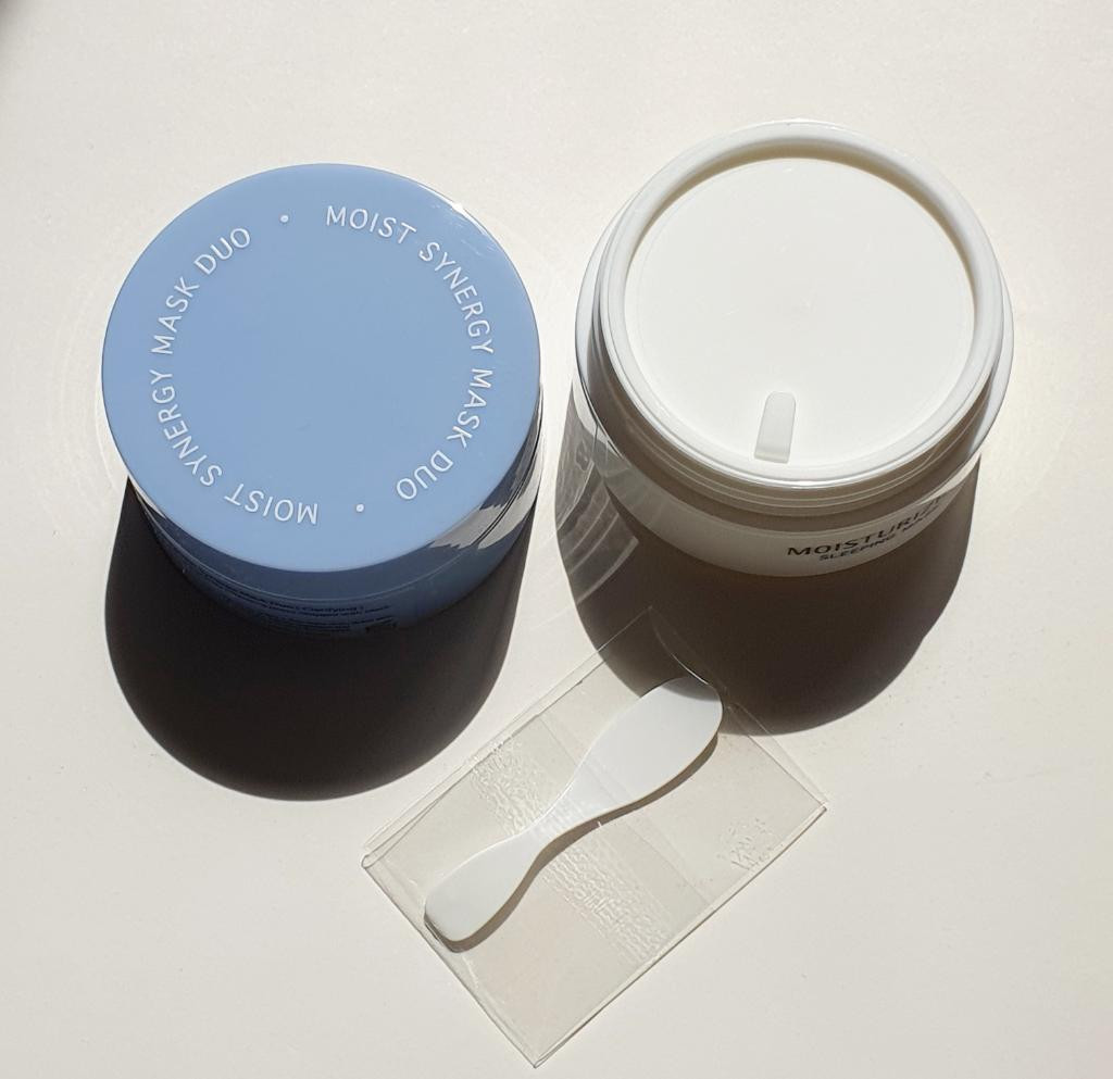GOODAL Moist Synergy Mask Duo: Clarifying + Moisturizing Средство 2-в-1 для ухода за кожей (Очищение и Увлажнение)