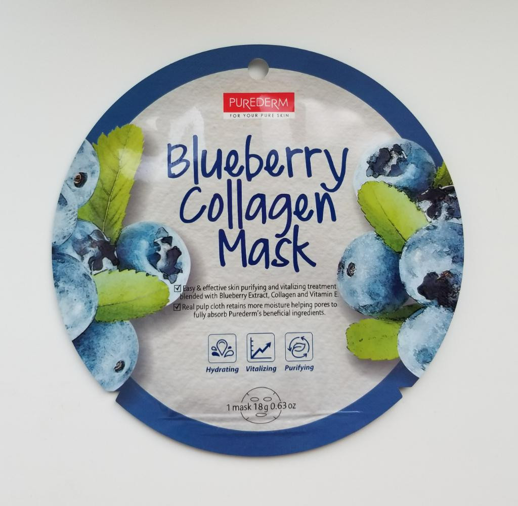 Purederm...Collagen Mask коллагеновые маски