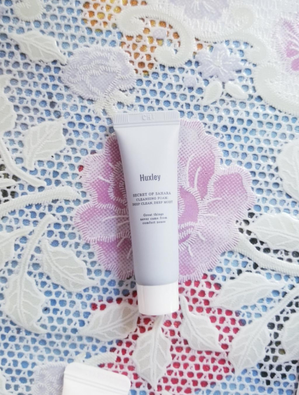 Huxley Secret of Sahara Cleansing Foam  глиняная пенка для лица