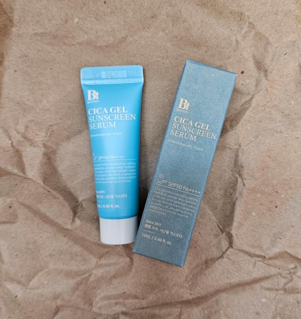 Benton Skin Fit Mineral Sun Cream SPF50+ PA++++ Минеральный солнцезащитный крем для проблемной кожи