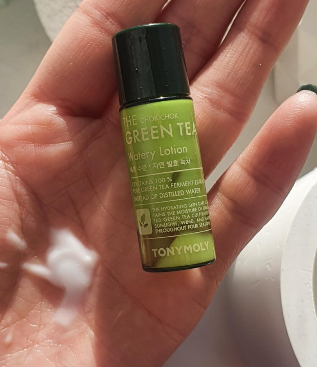Tony Moly The Chok Chok Green Tea Watery Lotion Лосьон для лица с экстрактом зелёного чая