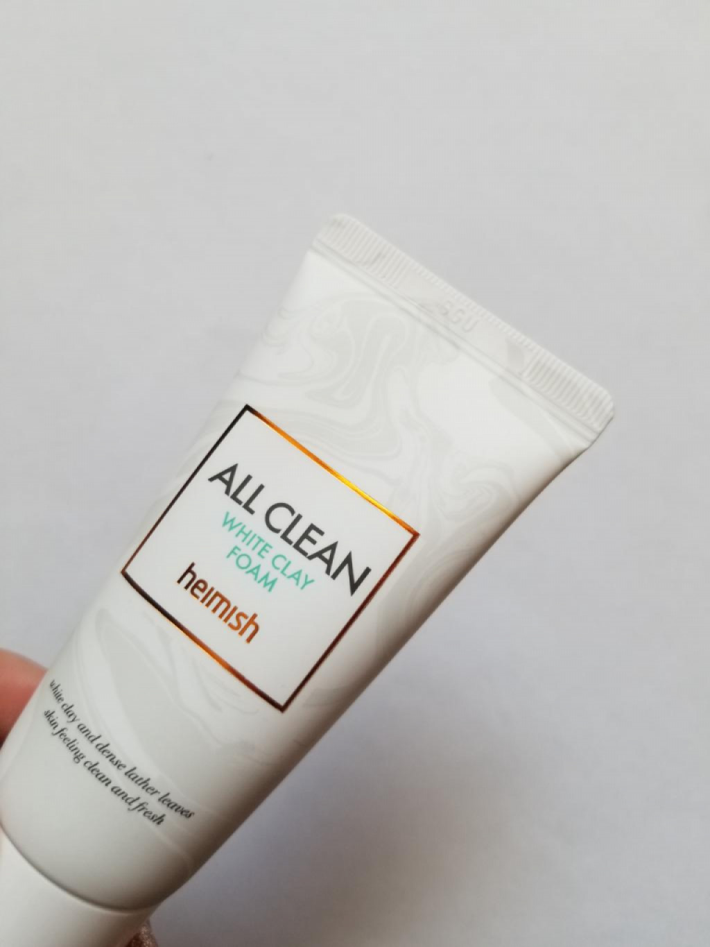 Heimish All Clean White Clay Foam Глиняная пенка для глубокого очищения пор