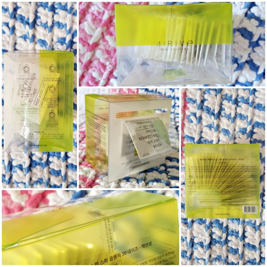 AIRIVE Airy Skin Spa Cleanser 30 Days Soothe & Hydration Энзимная пудра Увлажнение