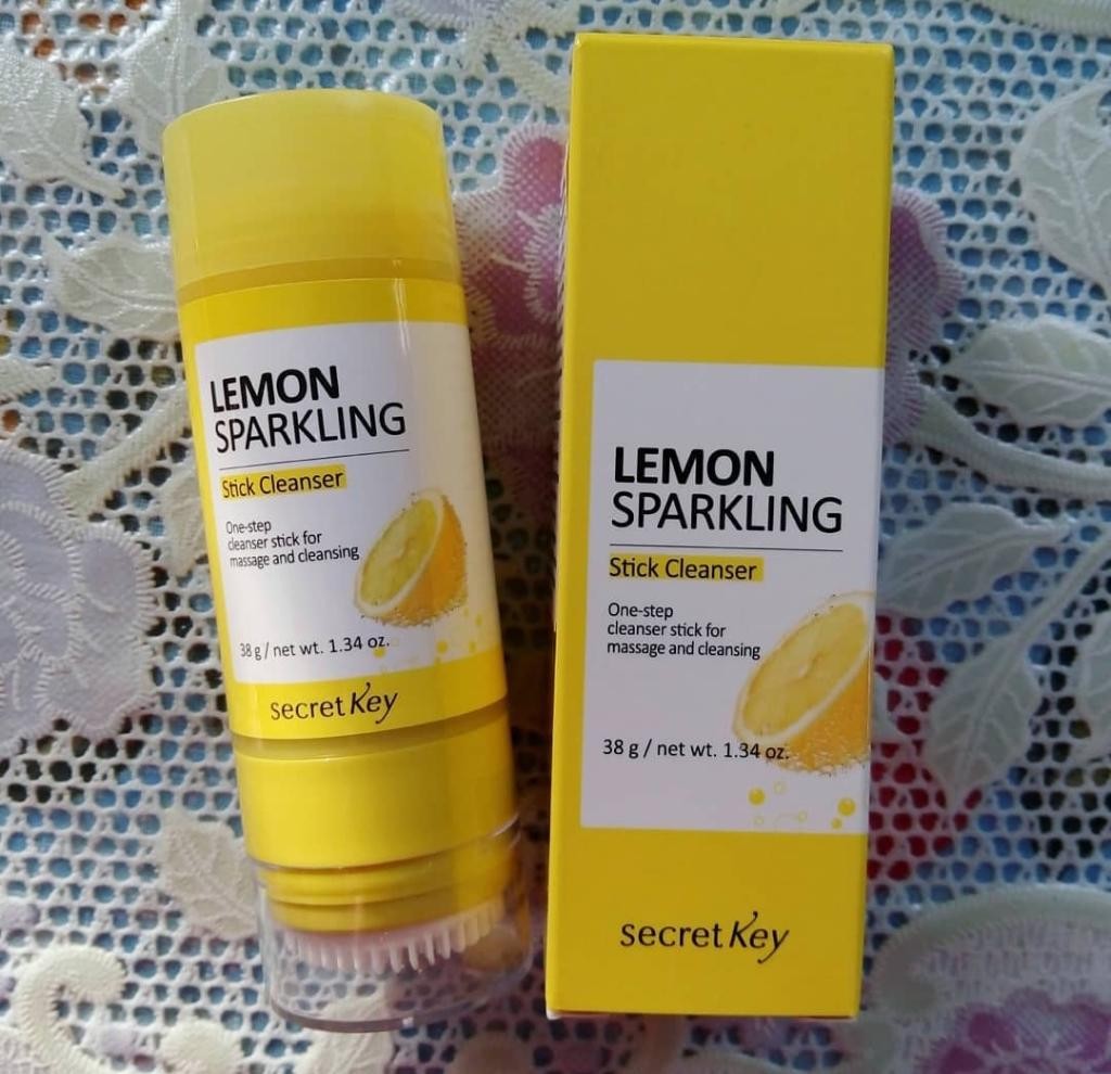 SECRET KEY Lemon Sparkling Stick Cleanser Очищающий стик 7 в 1