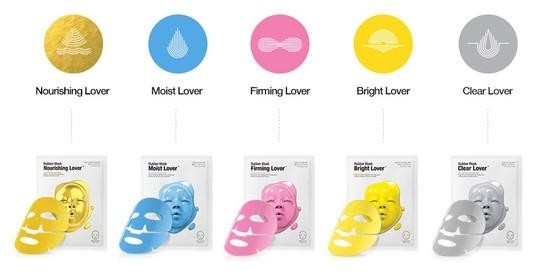 Dr.Jart Rubber Mask Moist Lover Увлажняющая альгинатная маска для лица.