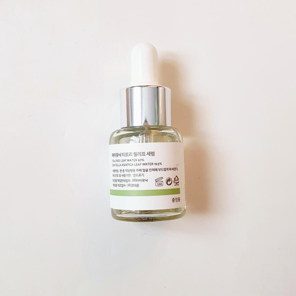 iUnik Tea Tree Relief Serum Сыворотка с чайным деревом для проблемной кожи