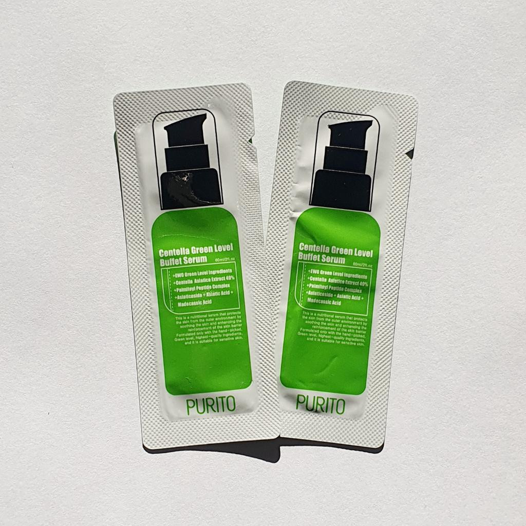 Purito Centella Green Level Buffet Serum Увлажняющая сыворотка для восстановления кожи с центеллой