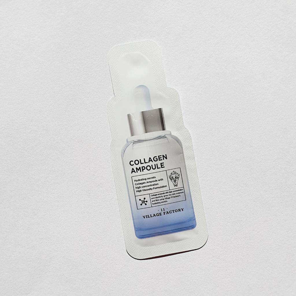 Village 11 Factory Collagen Ampoule Ампульная сыворотка для упругости кожи с коллагеном 