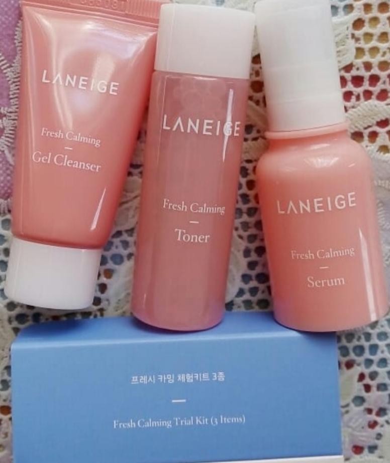 Laneige Fresh Calming Trial Kit Успокаивающий Набор миниверсий