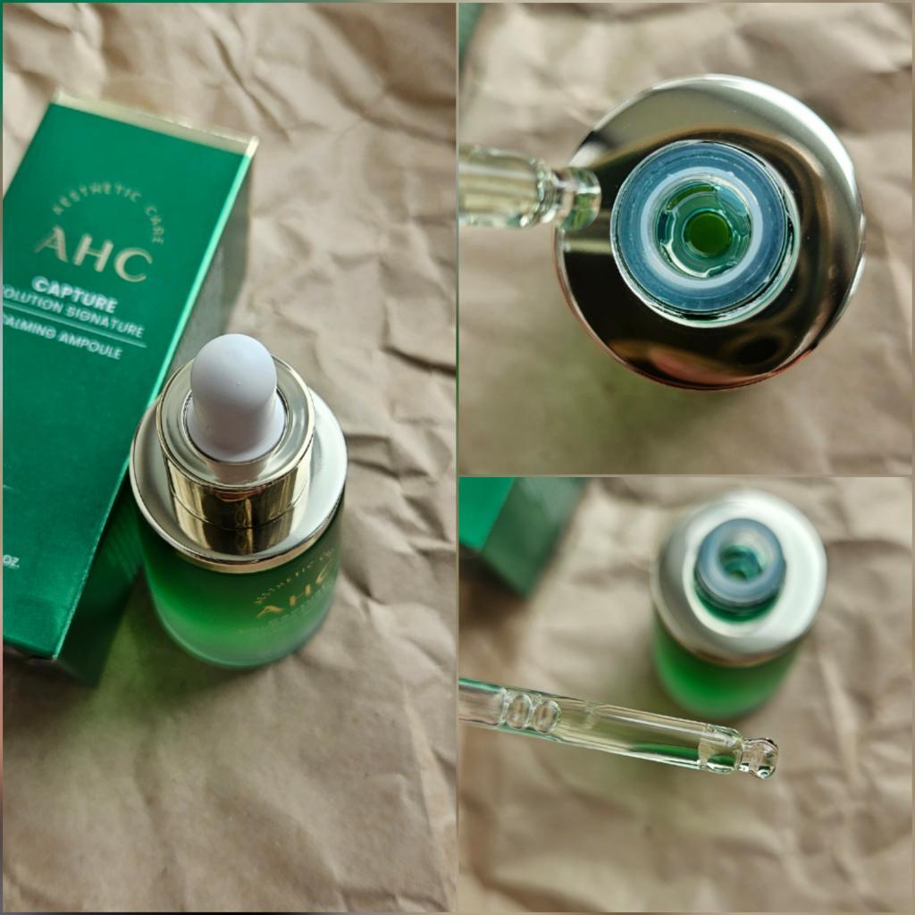 AHC Capture Solution Signature Calming Ampoule Успокаивающая сыворотка для восстановления кожи