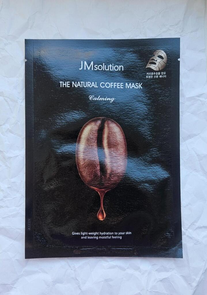 JMsolution The Natural Coffee Mask Calming mask Успокаивающая тканевая маска с экстрактом