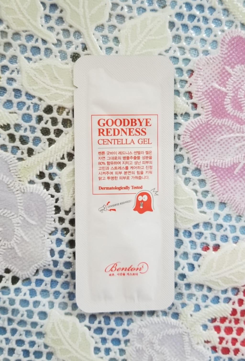 Benton Goodbye Redness Centella Gel Успокаивающий гель от воспалений