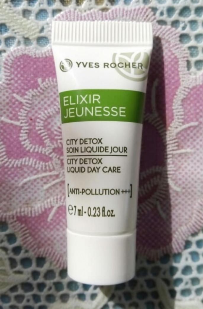 Yves Rocher Elixir jeunesse city detox Концентрат для молодости кожи с эффектом детокса.