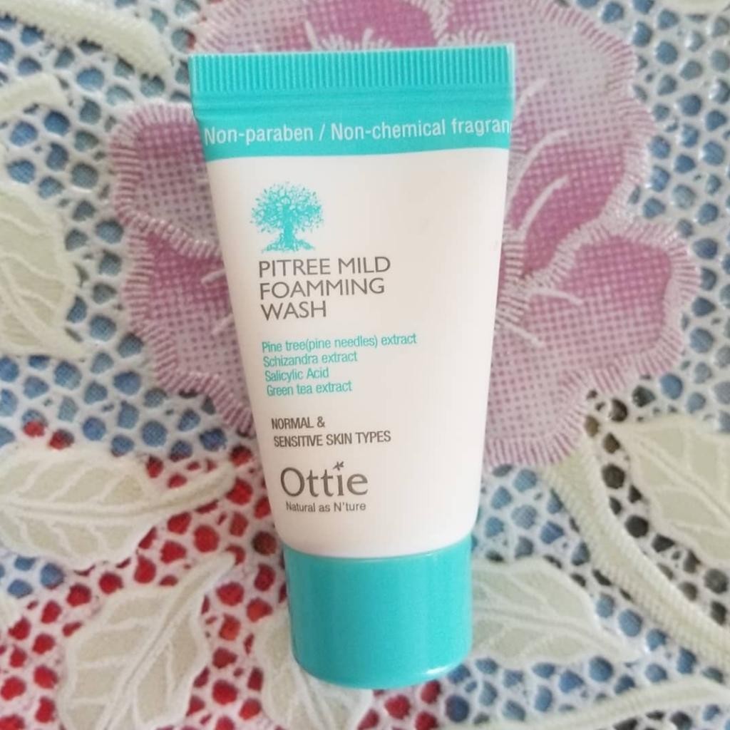 Ottie Pitree Mild Foaming Wash Пенка для чувствительной кожи