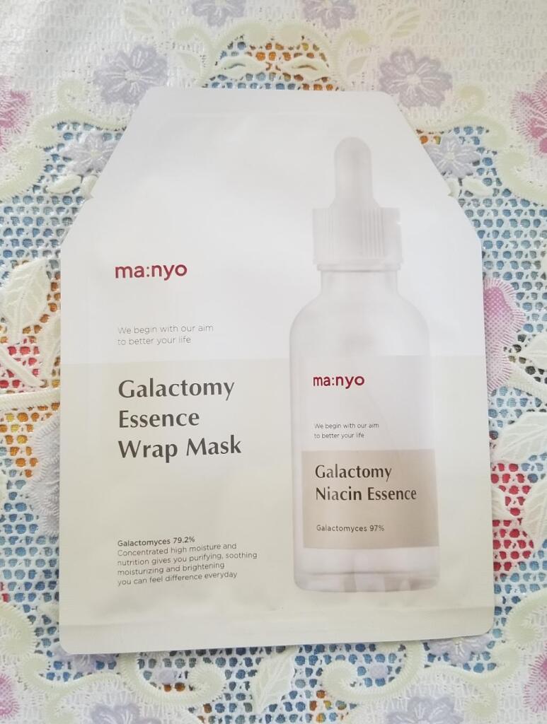 Manyo Galactomy Essence Wrap Mask Гидрогелевая маска для проблемной кожи