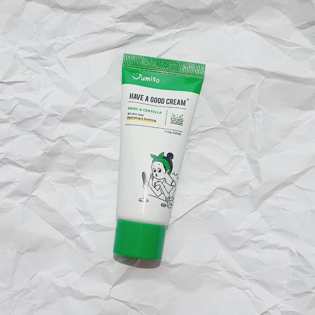 Jumiso Have A Good Cream Snail & Centella Увлажняющий крем для лица с экстрактом муцина улитки и центеллы