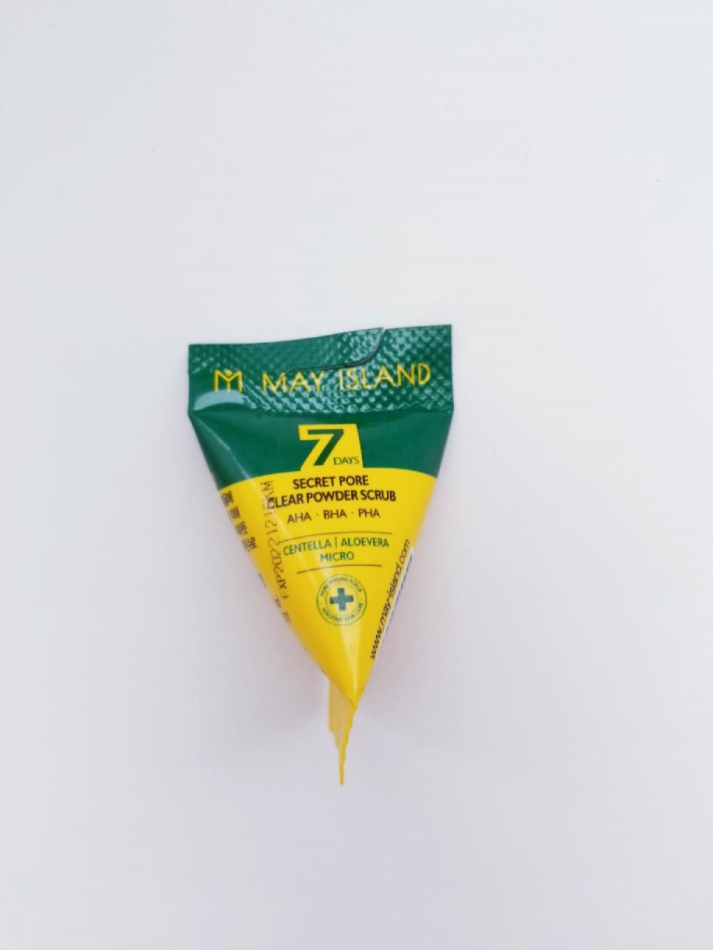 May Island 7 Days Secret Pore Clear Powder Scrub Скраб для глубокого очищения пор с центеллой