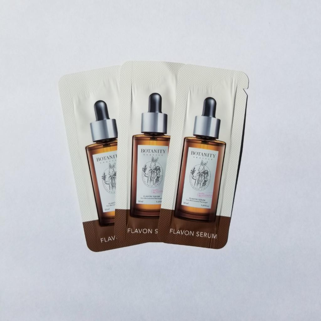 Botanity Flavon Serum Успокаивающая сыворотка с керамидами.
