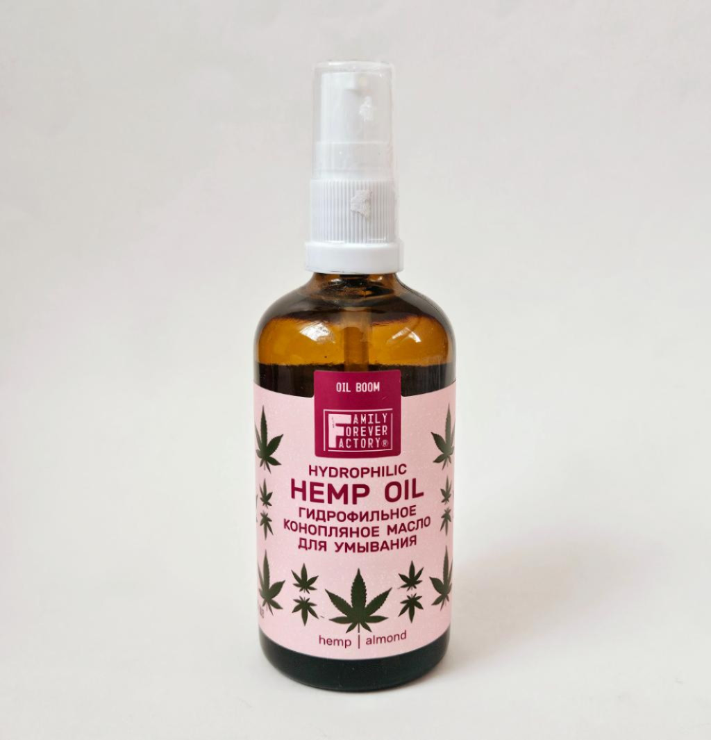 Family Forever Factory hydrophilic hemp oil Очищающий гидрофильное конопляное масло