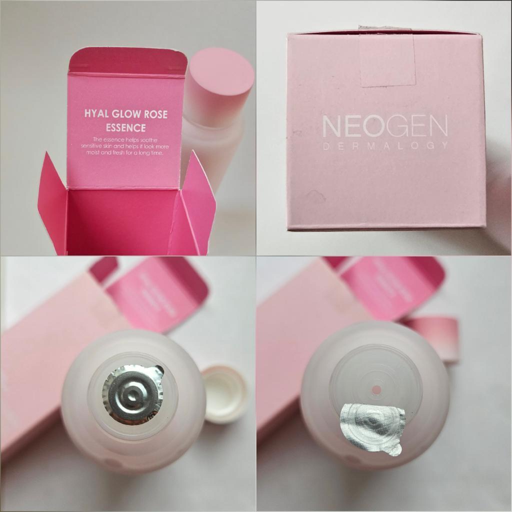 Neogen dermatology hyal glow rose essence  Увлажняющая эссенция с гиалуроновой кислотой и экстрактом розы