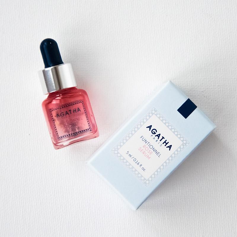 Agatha Funtionnel Rose Serum сыворотка с содержанием красного цветочного комплекса и розового масла.