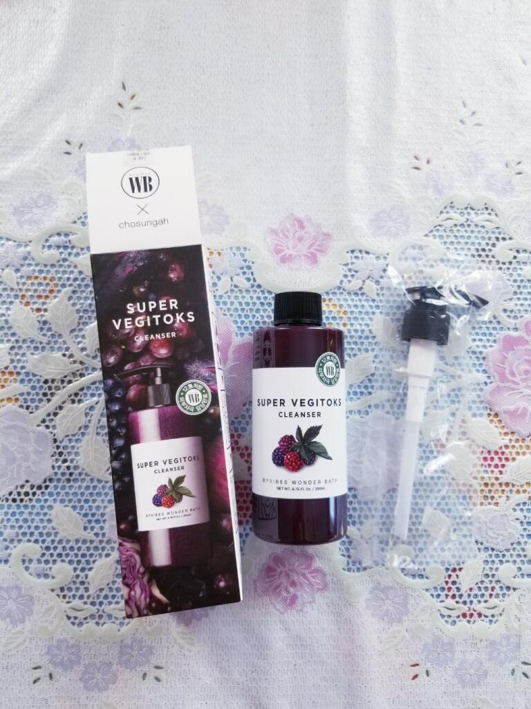 Chosungah By Vibes Wonder Bath Super Vegitoks Mask Purple 2-х ступенчатая детокс-система для упругости кожи