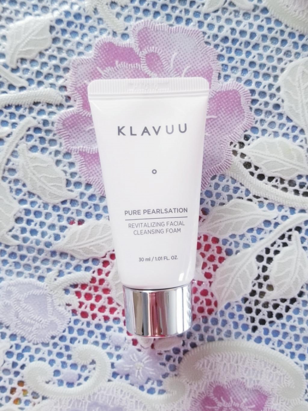 Klavuu Pure Pearlsation Revitalizing Facial Cleansing Foam Пенка для умывания с экстрактом жемчуга