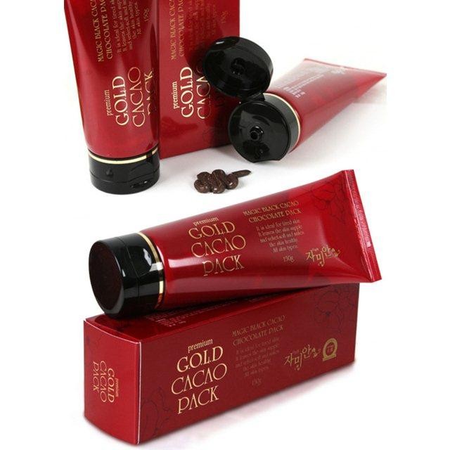 ZAMIAN Gold Cacao Pack Смываемая шоколадная маска №1 по продажам в Южной Корее (по крайней мере нам так говорят)!