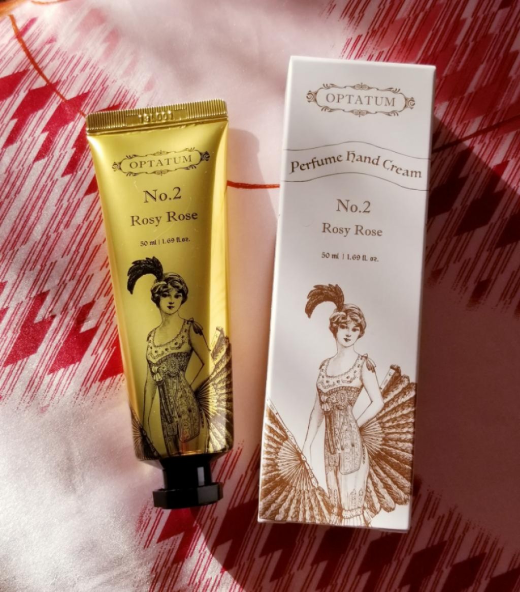 Optatum perfume hand cream №02 Rosy Rose Парфюмированный премиальный крем для рук