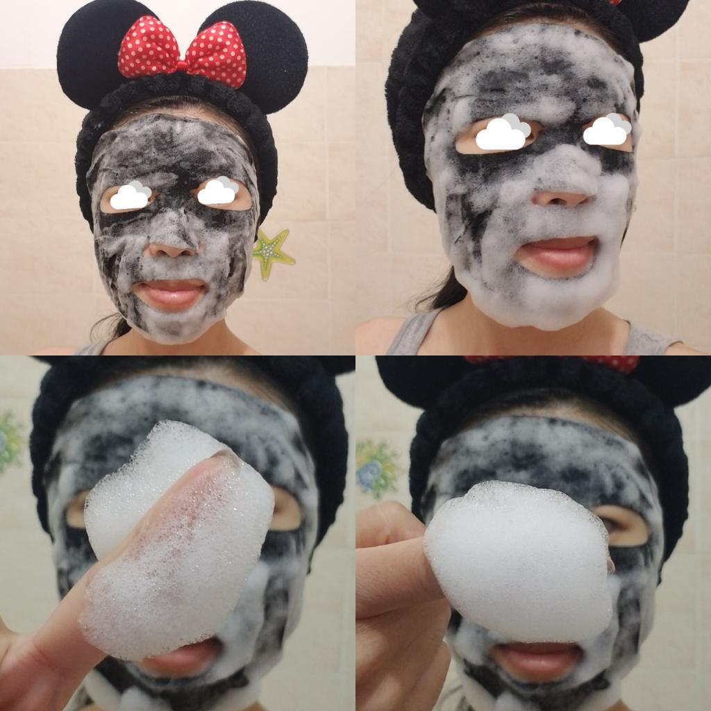 LABUTE Clear Bubble Tea Tree Mask Очищающая кислородная маска