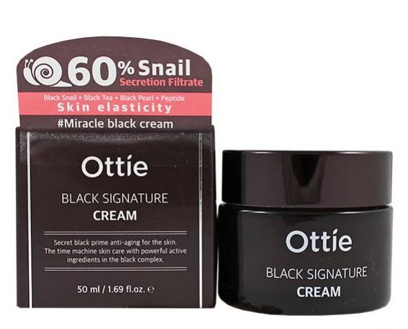 Ottie Black Signature CreamᅠОмолаживающий премиальный крем 