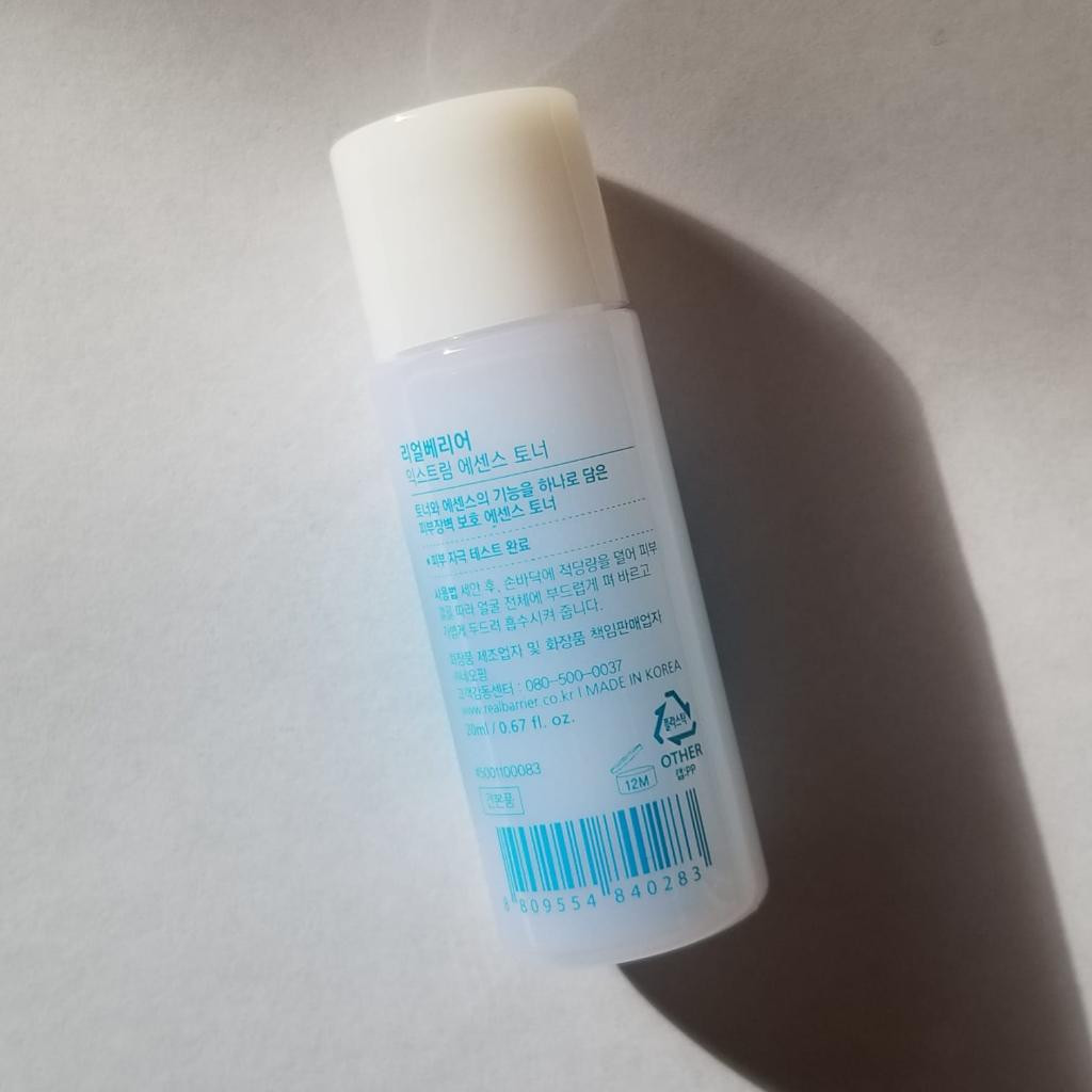 Real Barrier Extreme Essence Toner экстремально восстанавливающий тонер-эссенция (20 мл).
