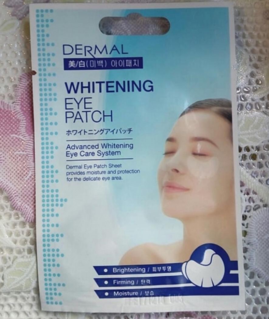 Dermal Eye Patch Advanced Whitening Eye Care System Осветляющие патчи под глаза.