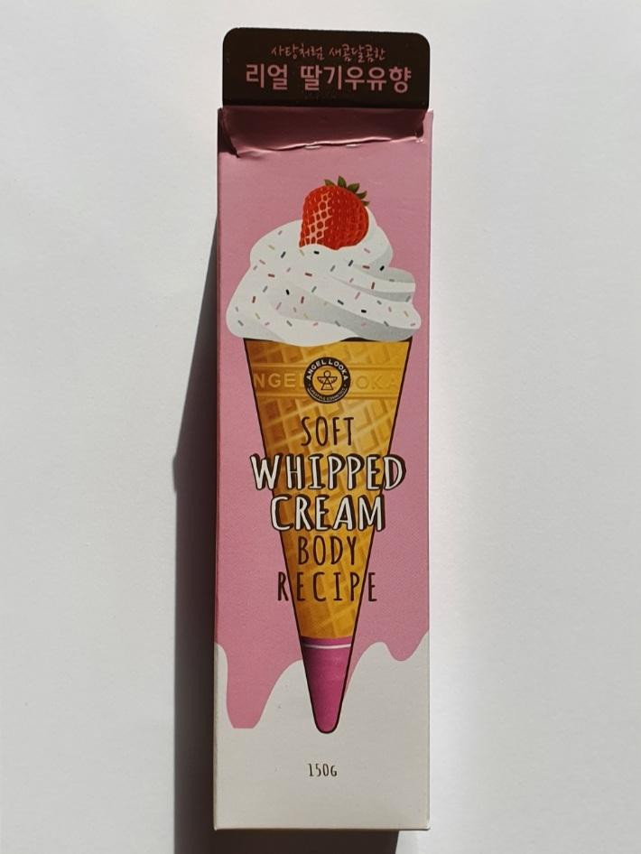 Angel Looka Whipped Cream Body Recipe Крем для тела с ароматом клубники.