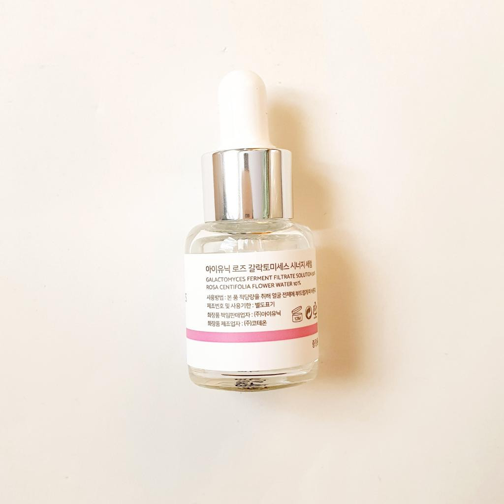 iUnik Rose Galactomyces Synergy Serum Сыворотка с розой для сияния кожи