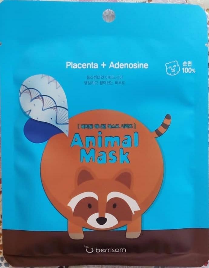 Berrisom Animal Mask Series Raccoon  Маска-енот