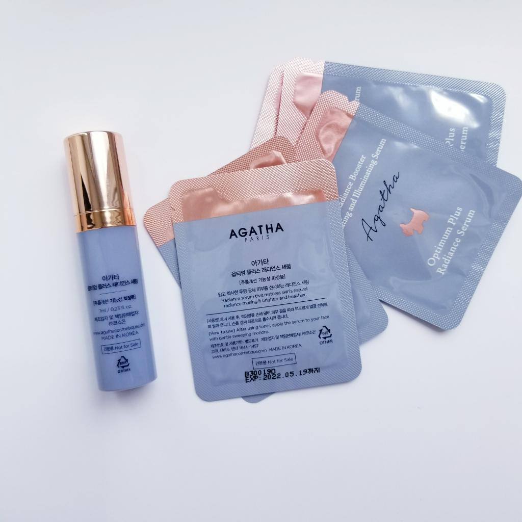 Agatha optimum plus radiance serum Омолаживающая, придающая сияние коже лифтинг-сыворотка