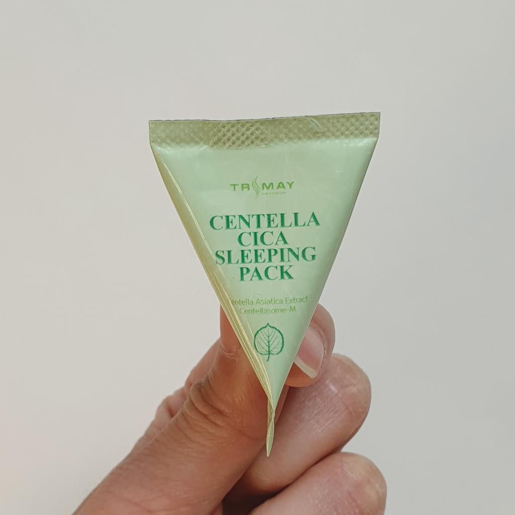 Trimay Centella Cica Sleeping Pack Успокаивающая ночная маска с центеллой