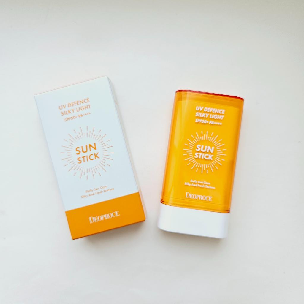 Deoproce UV Defence Silky Light Sun Stick SPF 50+ PA++++ Солнцезащитный стик от ультрафиолета