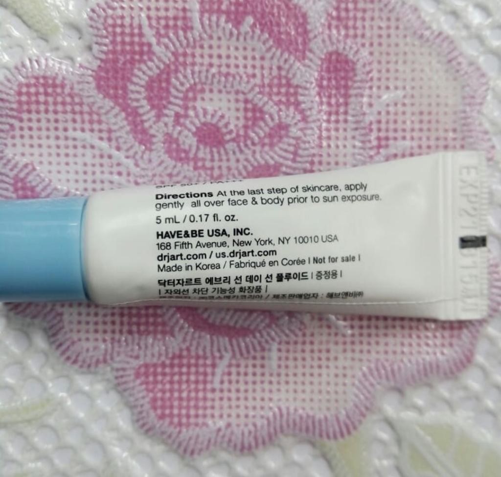 Dr.Jart+ Every Sun Day Sun Fluid SPF 50+ PA ++++ Солнцезащитный флюид