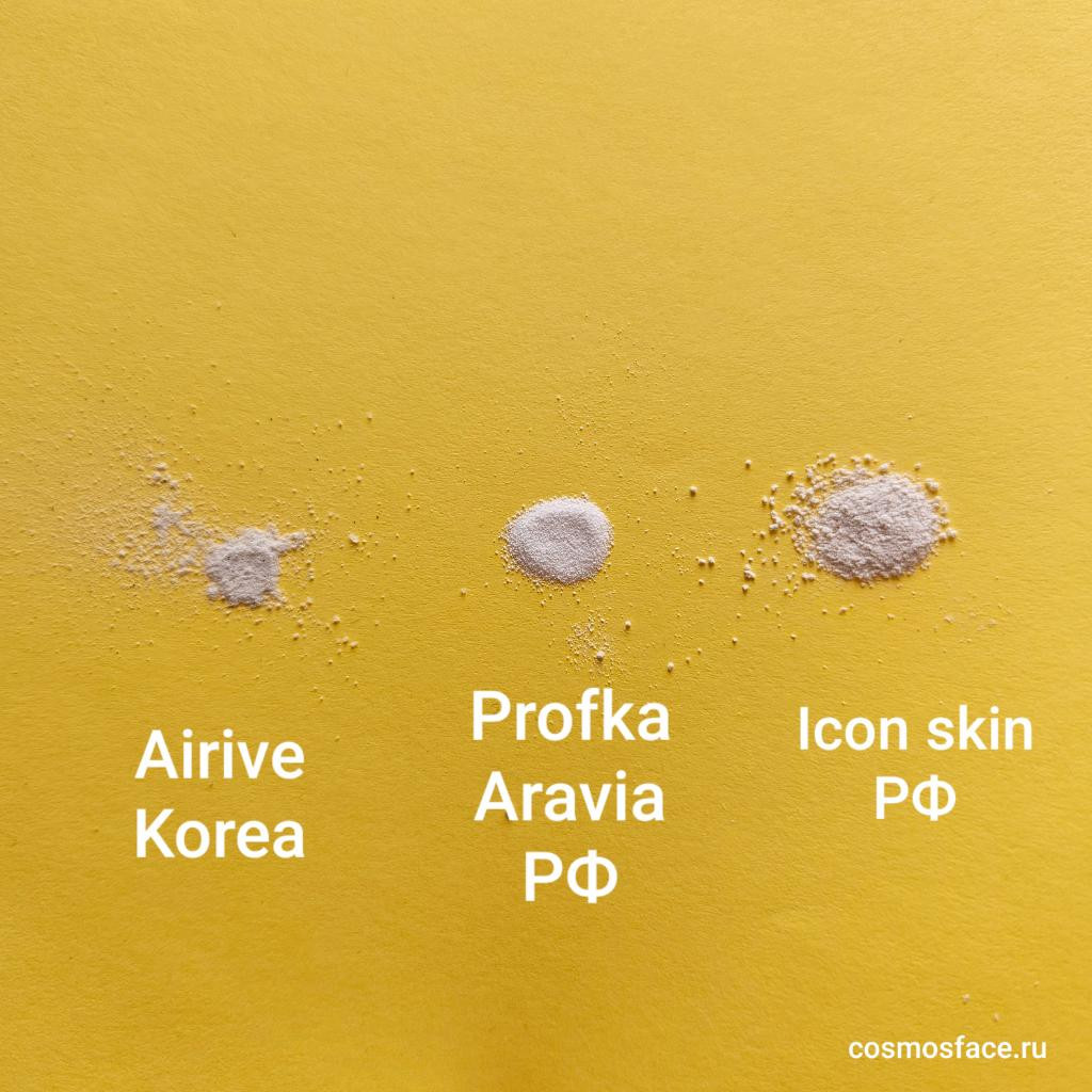 Aravia PROFKA expert cosmetology enzyme cleancer powder  Энзимная пудра для умывания