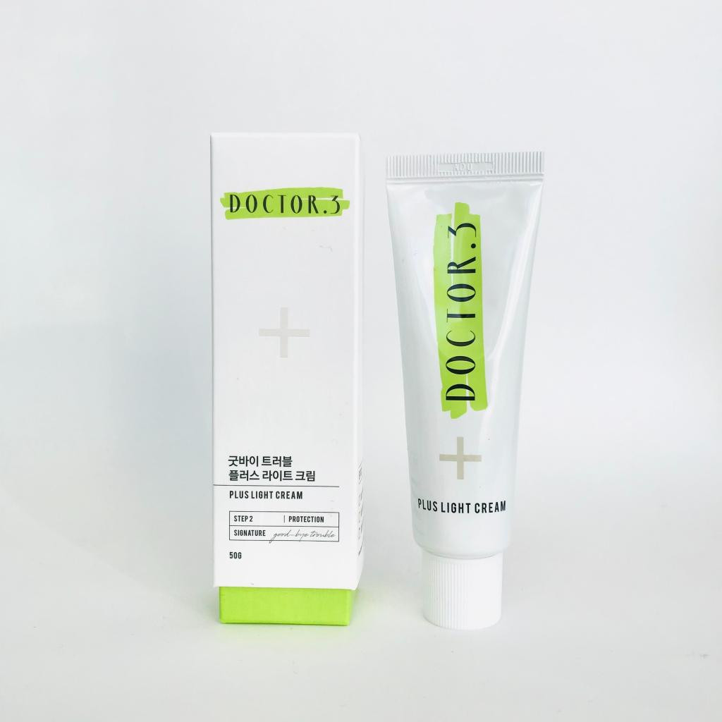 DOCTOR.3 Good Bye Trouble Plus Light Cream Легкий балансирующий крем для проблемной кожи.