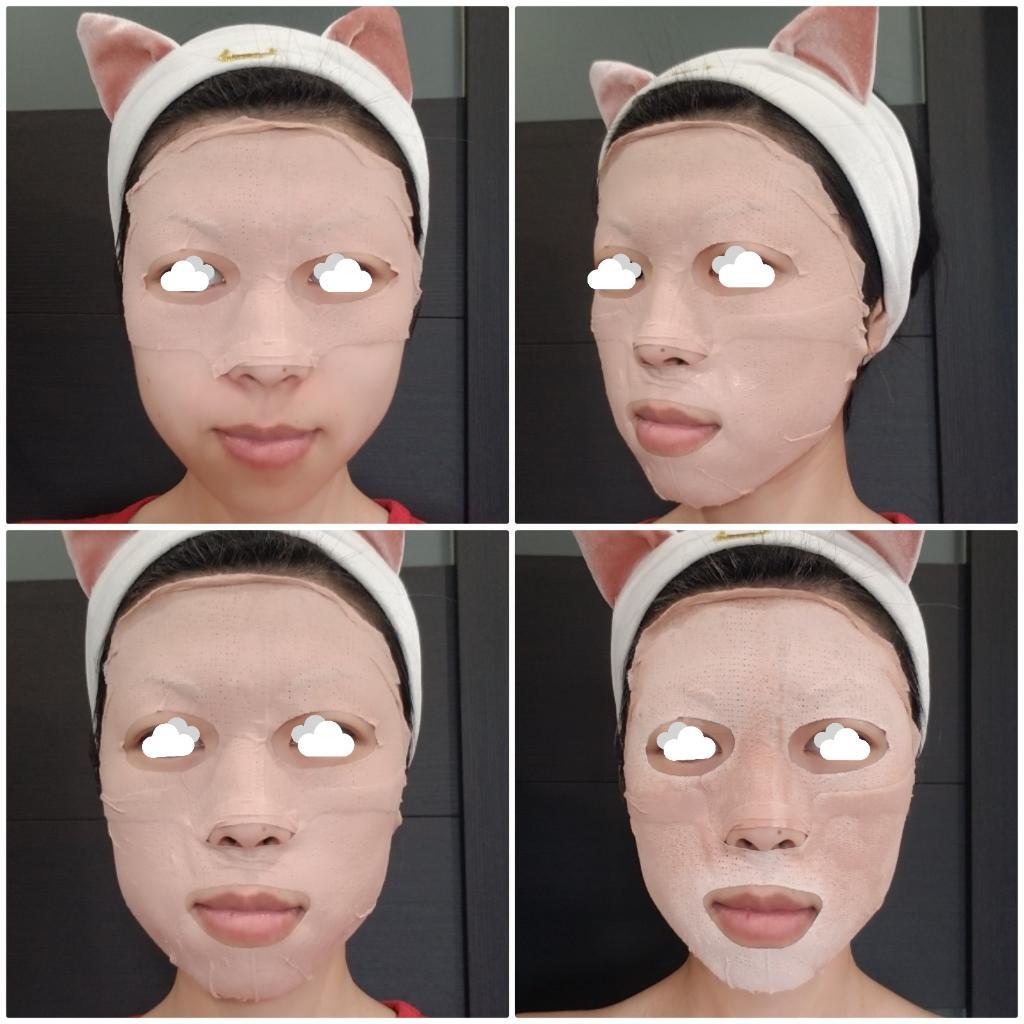 So Natural Facial Design Pink Mud Mask 3D Маска-корсет с розовой глиной