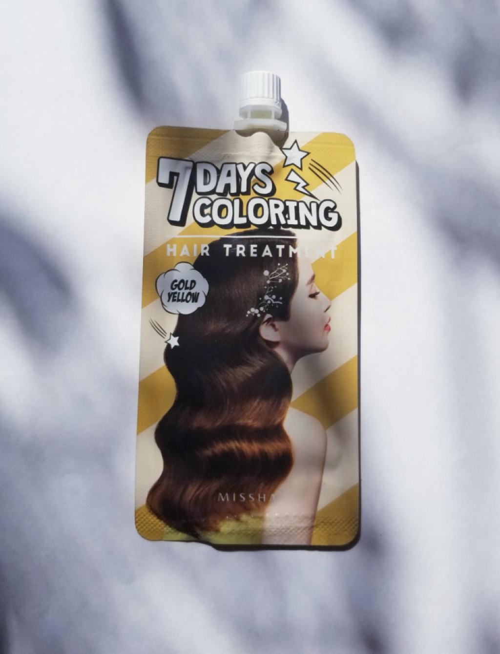MISSHA 7Days Coloring Hair Treatment Быстрая окрашивающая маска для волос