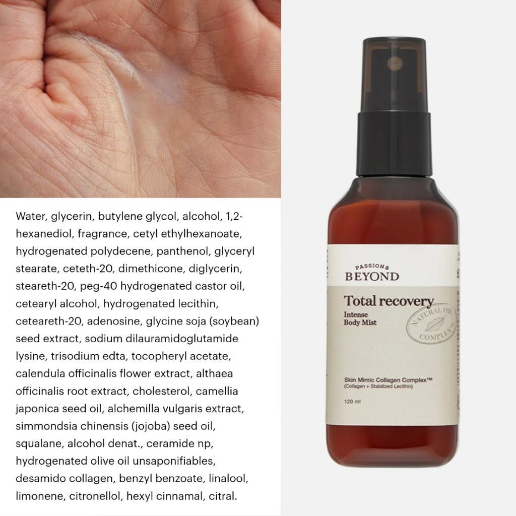 Beyond Disney Total Recovery Intense Body Mist Мист для тела тотальное восстановление