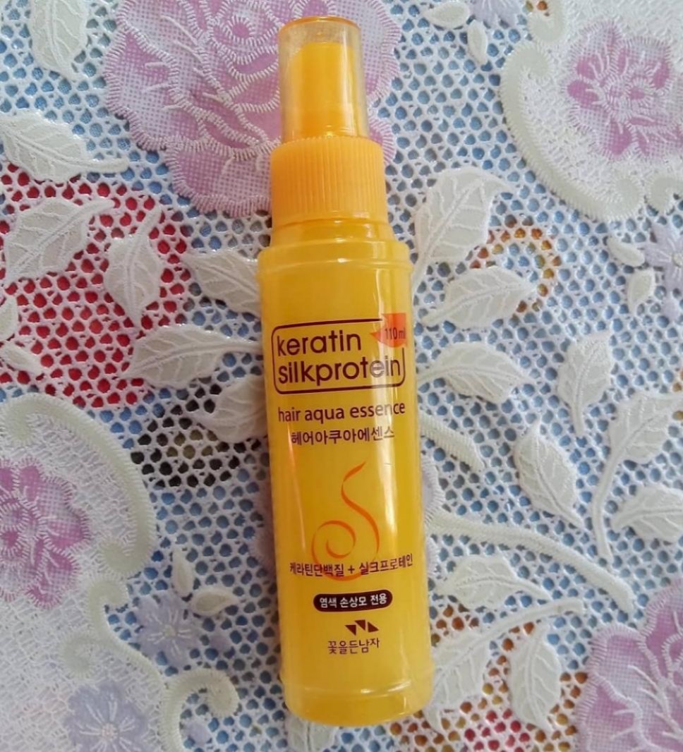 Somang Keratin Silkprotein Hair Aqua Essence Несмываемая эссенция для волос