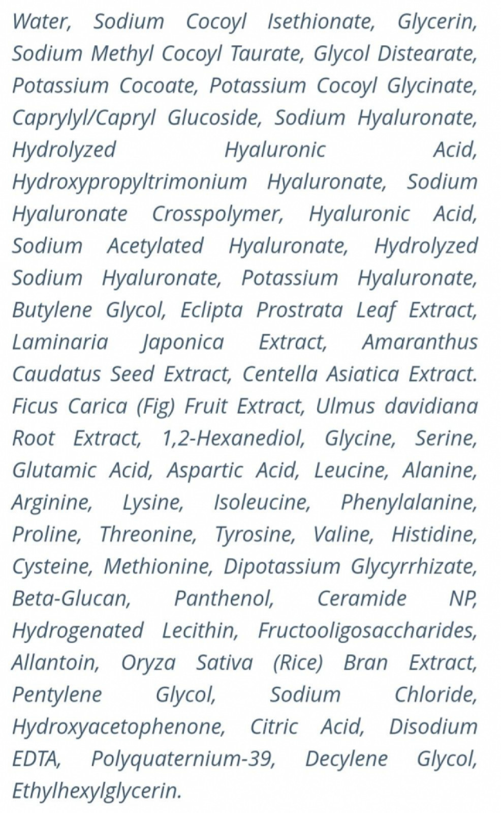 Isntree Hyaluronic Acid Low-pH Cleansing Foam Мягкая пенка для умывания с гиалуроновой кислотой.