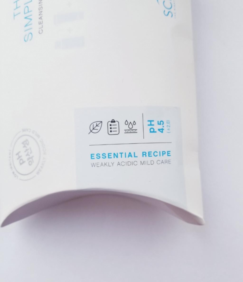 ”Scinic The Simple Pure Cleansing Water” Слабокислотная очищающая вода для лица