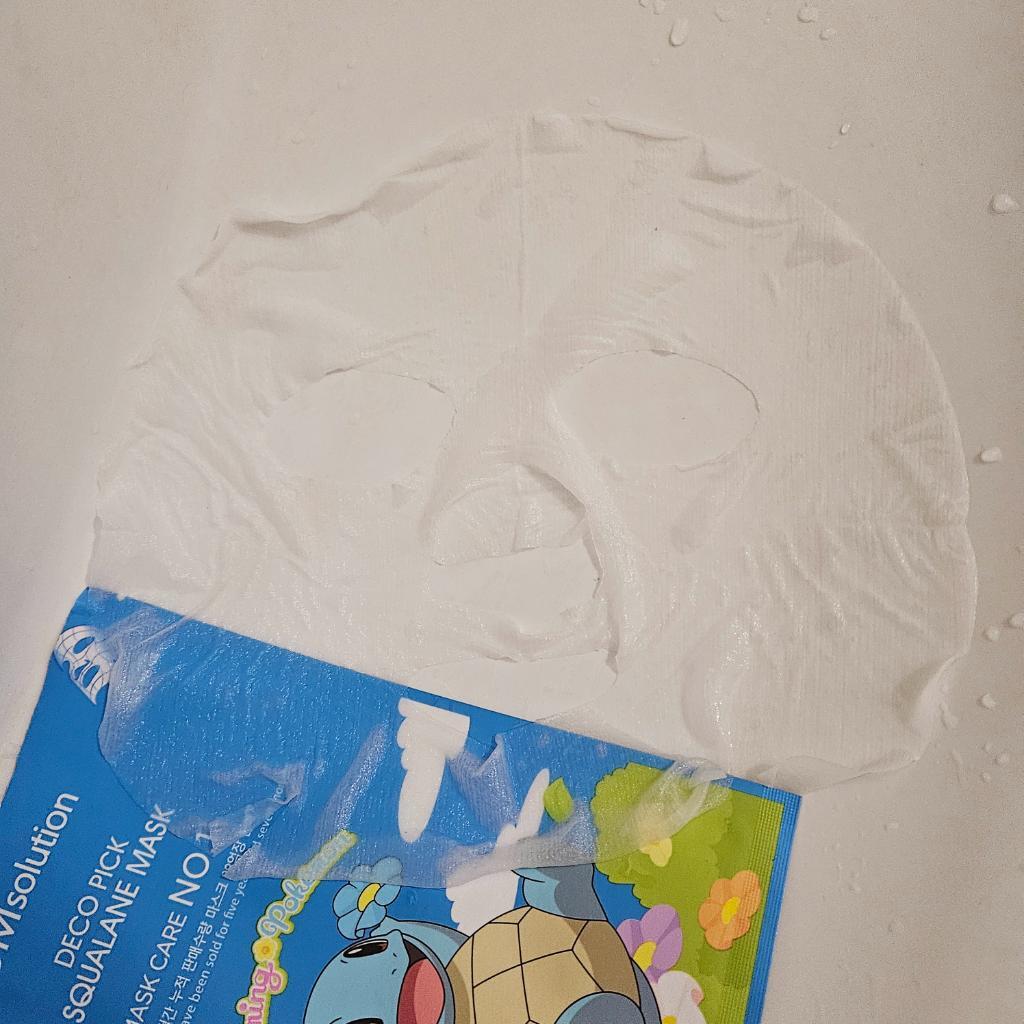 JMsolution Deco Pick Squalane Mask Увлажняющая тканевая маска со скваланом